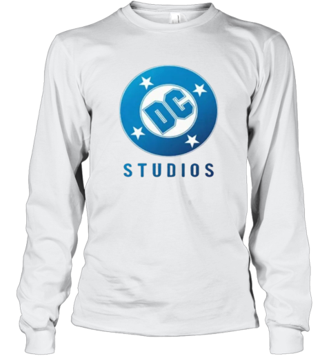 Dc Comics Dc Studios Return To The Classic Dc Bullet Logo Long Sleeve T Shirt