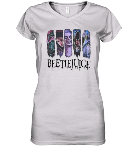 Beetlejuice Halloween Horror Movie Women039S V Neck T Shirt