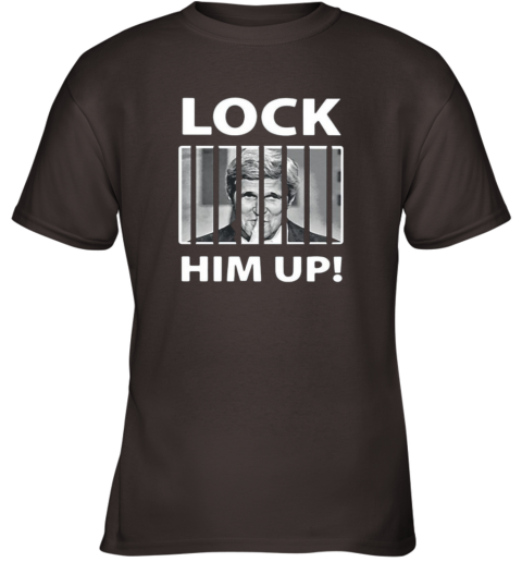 Donald Trump Lock Him Up Youth T Shirt