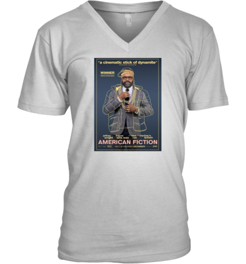 American Fiction V Neck T Shirt