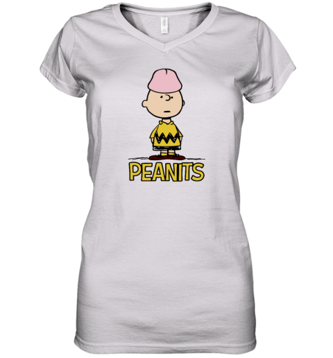Charlie Brown Peanuts Penis Peanits Women039S V Neck T Shirt