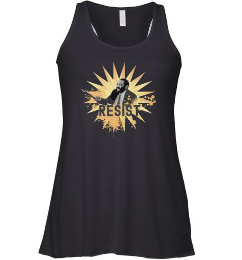 Al Green Resist Shirt Stand Up And Fight I Wont Sit Down Racerback Tank