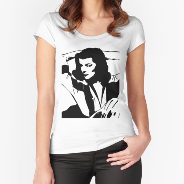 Katharine Hepburn Fitted Scoop T-Shirt for Sale by GraphXninja