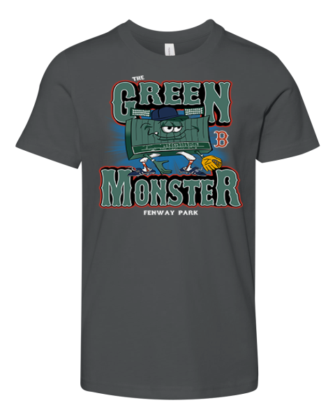 Boston Red Sox The Green Monster Fenway Park Premium Youth T Shirt