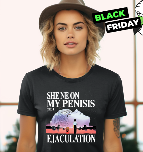 Asuka And Shinji She Neon Penisis Til I Ejaculation Women039S T Shirt