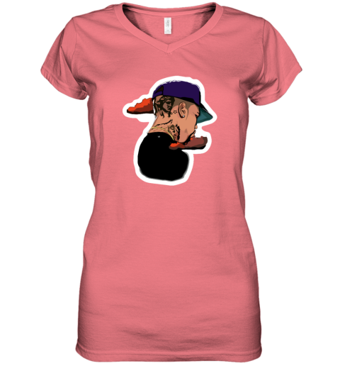 Chris Brown Hip Hop Shirt Women039S V Neck T Shirt