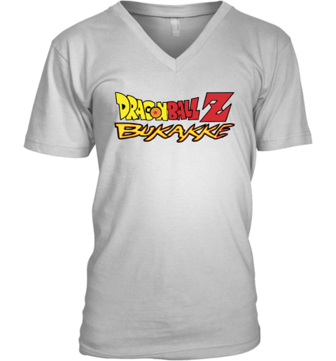 Dragonball Z Bukakke V Neck T Shirt