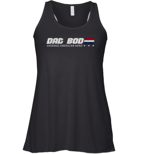 Dad Bob Average American Hero Vintage Racerback Tank