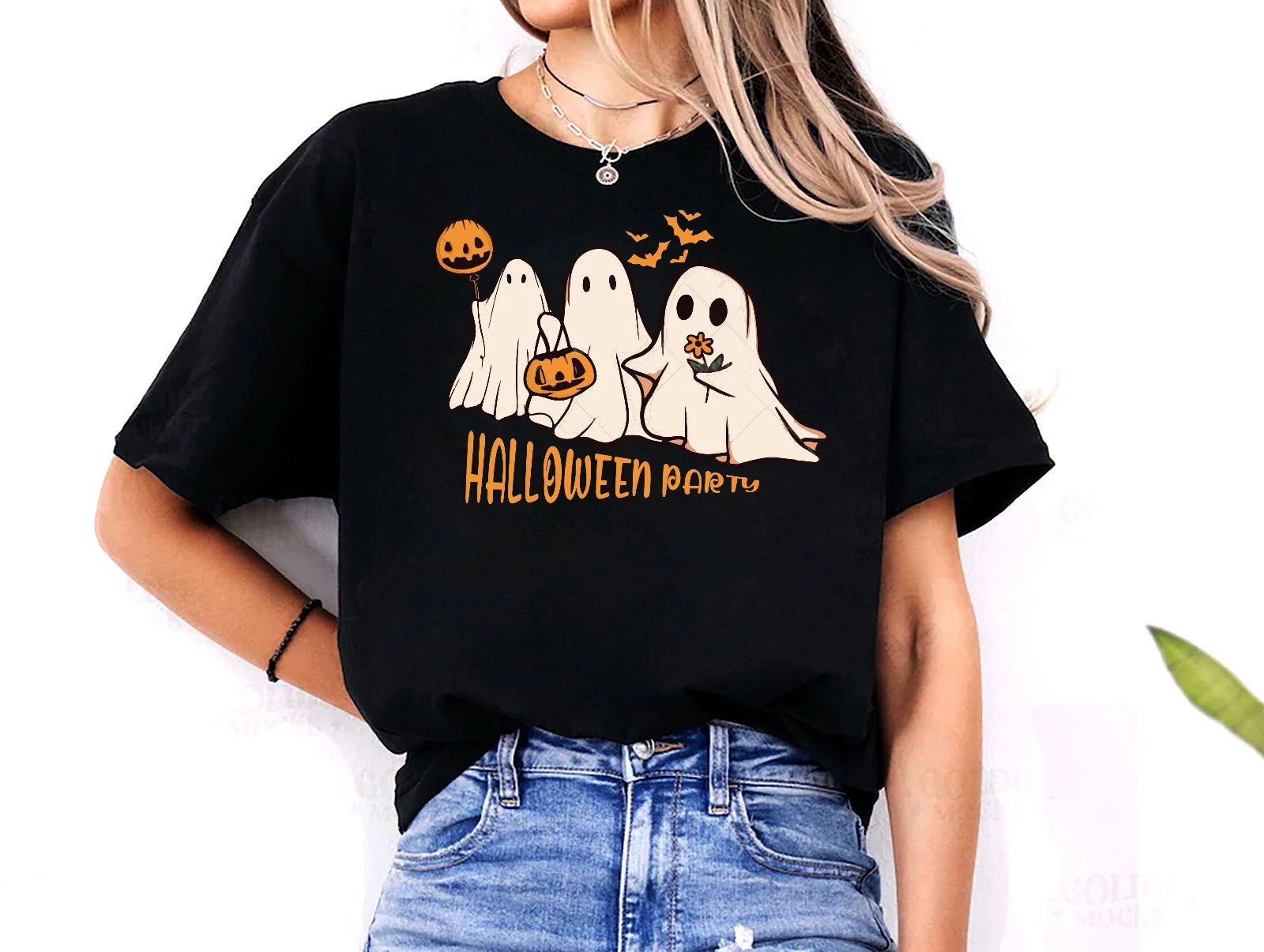 Halloween Spooky Pumpkin T-shirt,men Women Costume,spooky Season,halloween Party