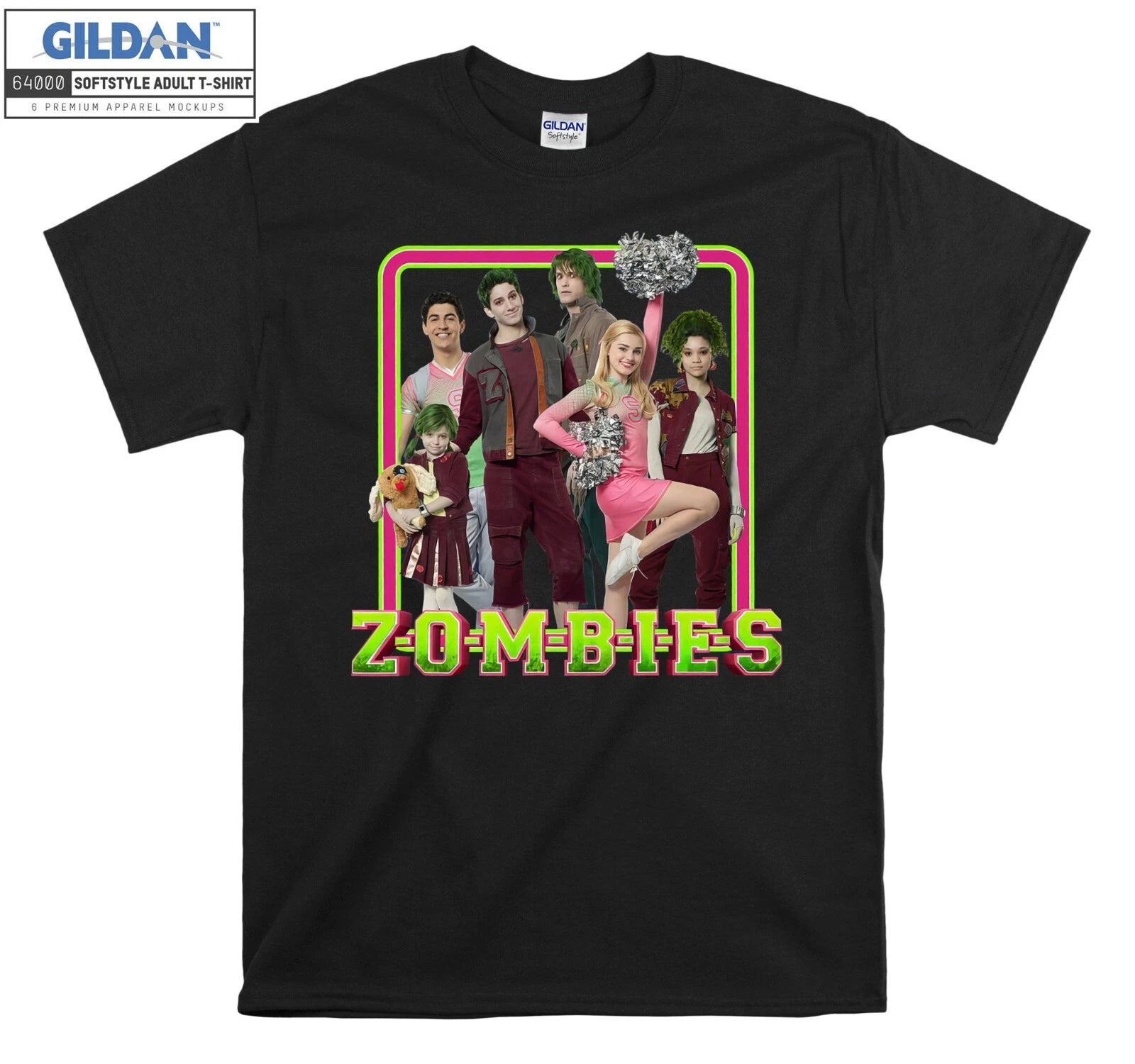 Disney Zombies Friend Group Disney Zombies Hoodie Tshirt Men Women Unisex Ab675