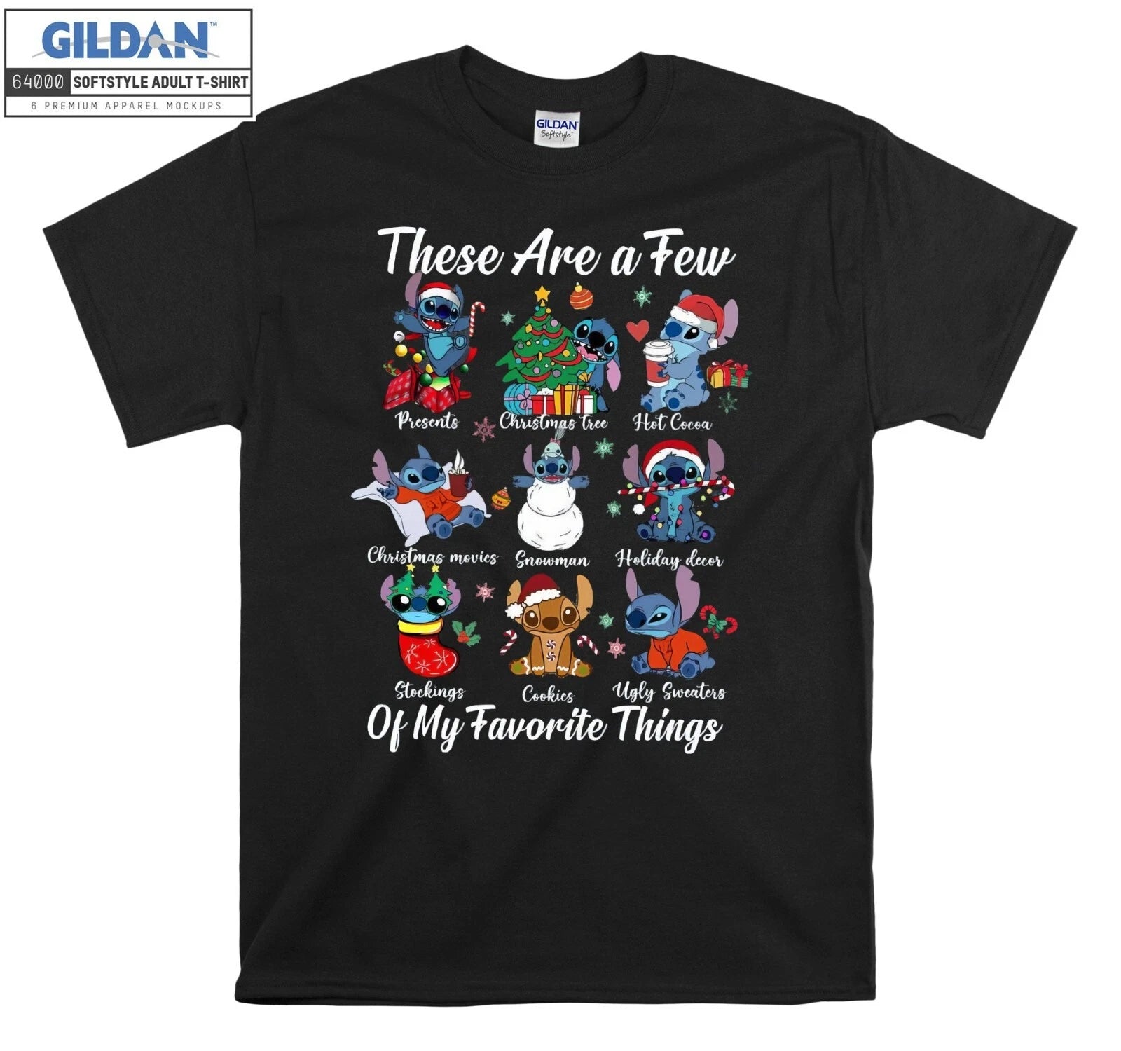 Disney Stitch Christmas Shirt Disney Christ Hoodie Tshirt Men Women Unisex Ac180