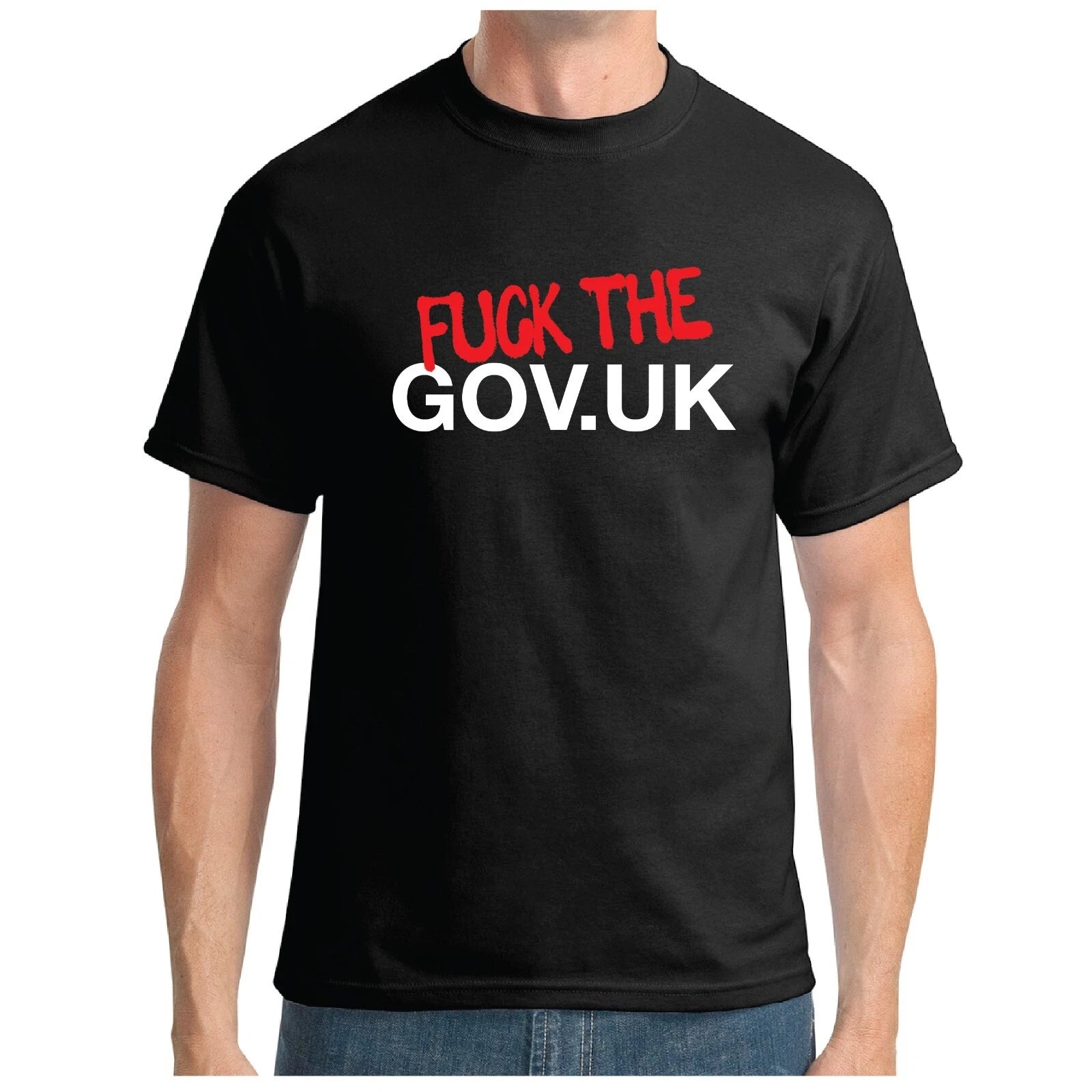 F**k The Government T-shirt - Starmer Reeves F*ck Labour