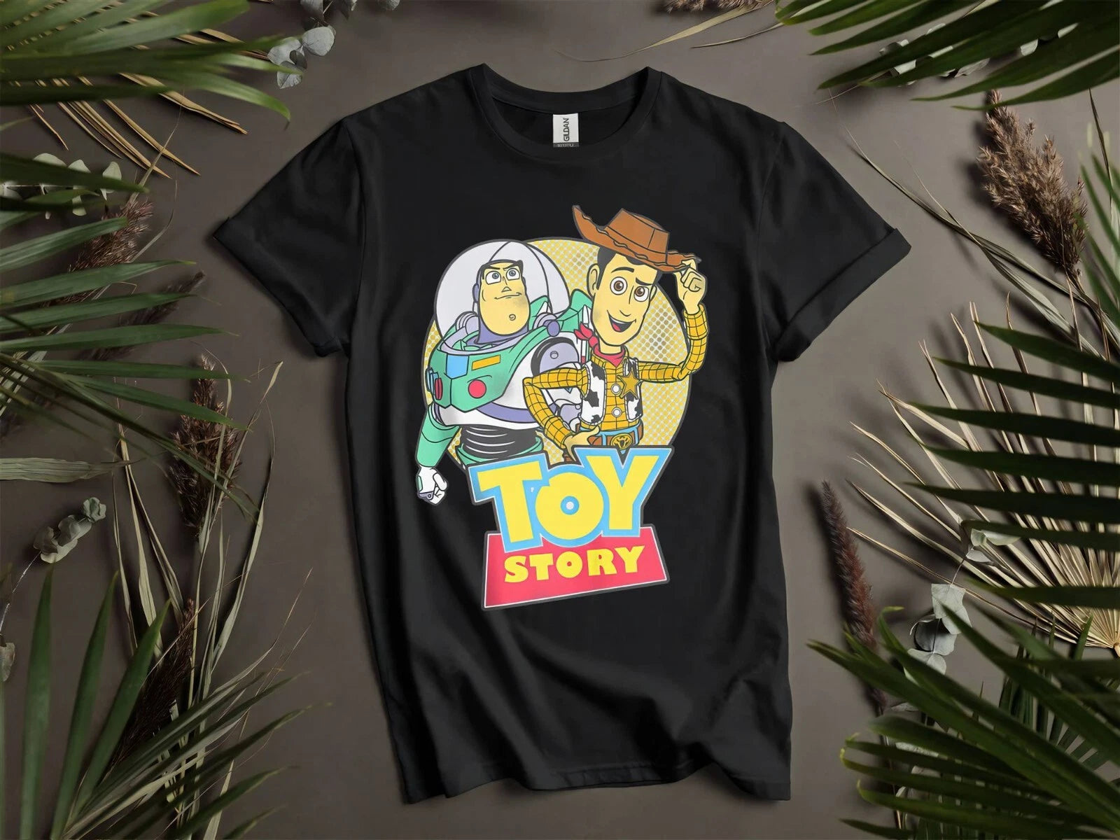 Disney Pixar Toy Story Buzz Woody T-shirt T Shirt Men Women Unisex Tshirt K315