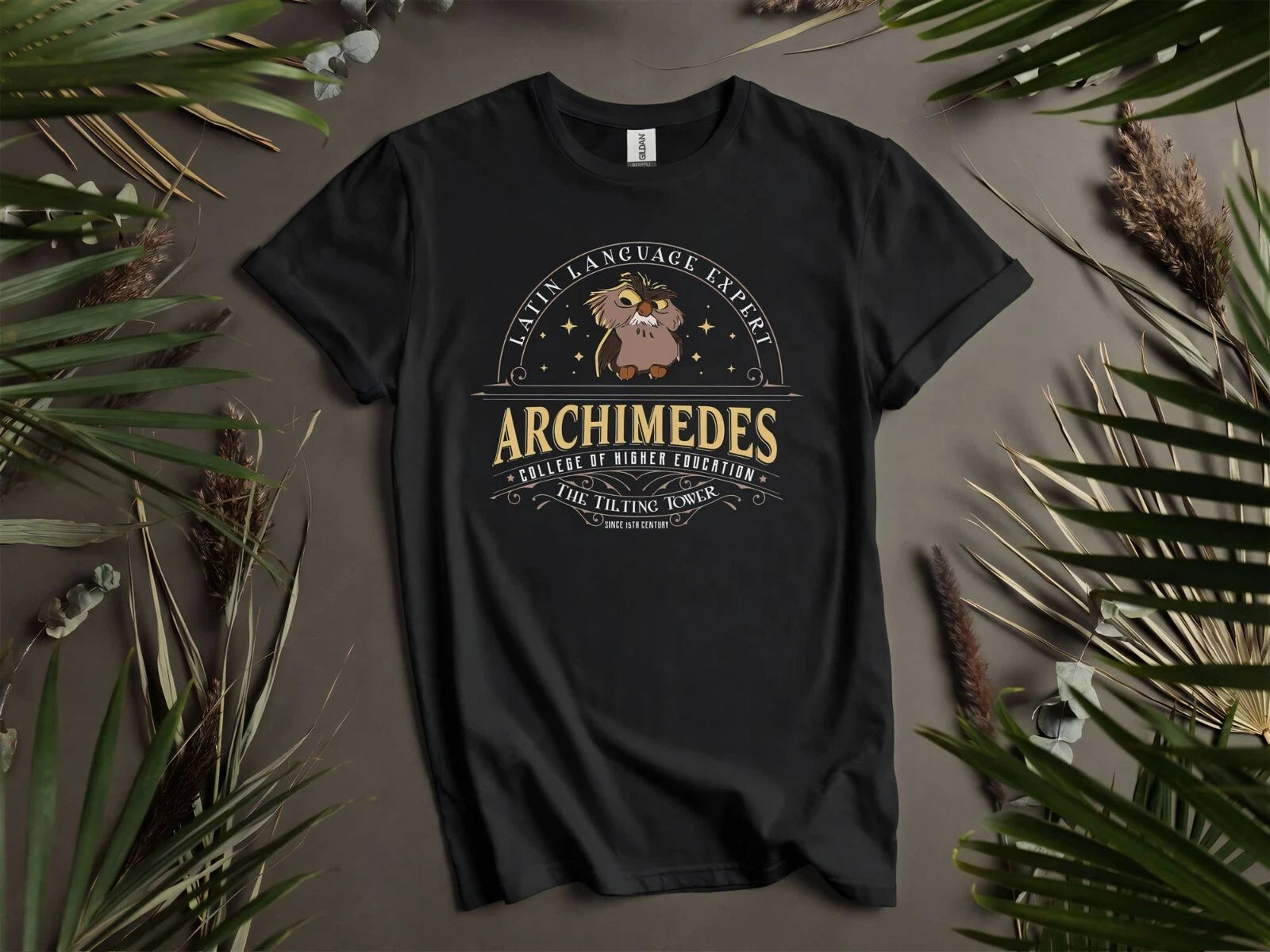 Disney Sword In The Stone Owl T-shirt T Shirt Men Women Unisex Tshirt K388