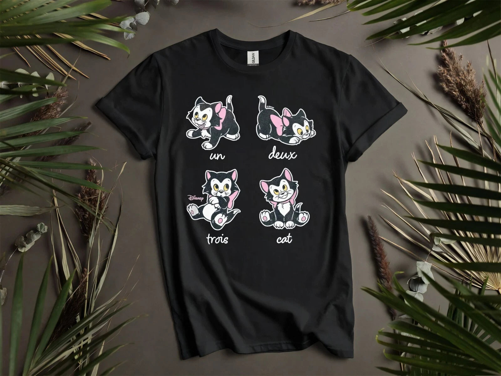 Figaro Cat Un Deux Trois Pinocchio Disney Hoodie Tshirt Men Women Unisex Ad837