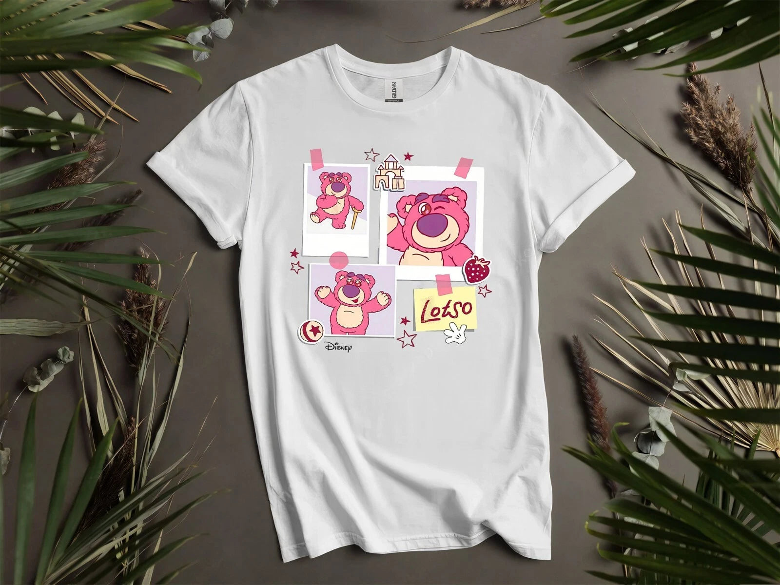 Disney Toy Story Lotso Grid Photos Magic Hoodie Tshirt Men Women Unisex Ad745