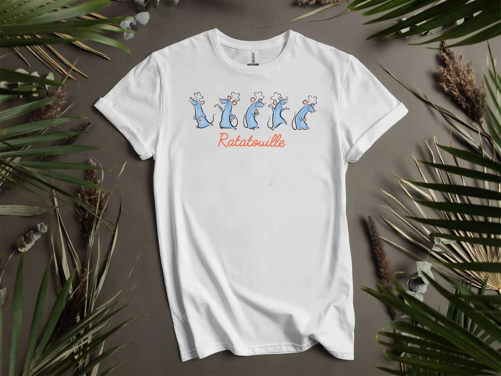 Disney Pixar Ratatouille Emotions T-shirt T Shirt Men Women Unisex Tshirt K298