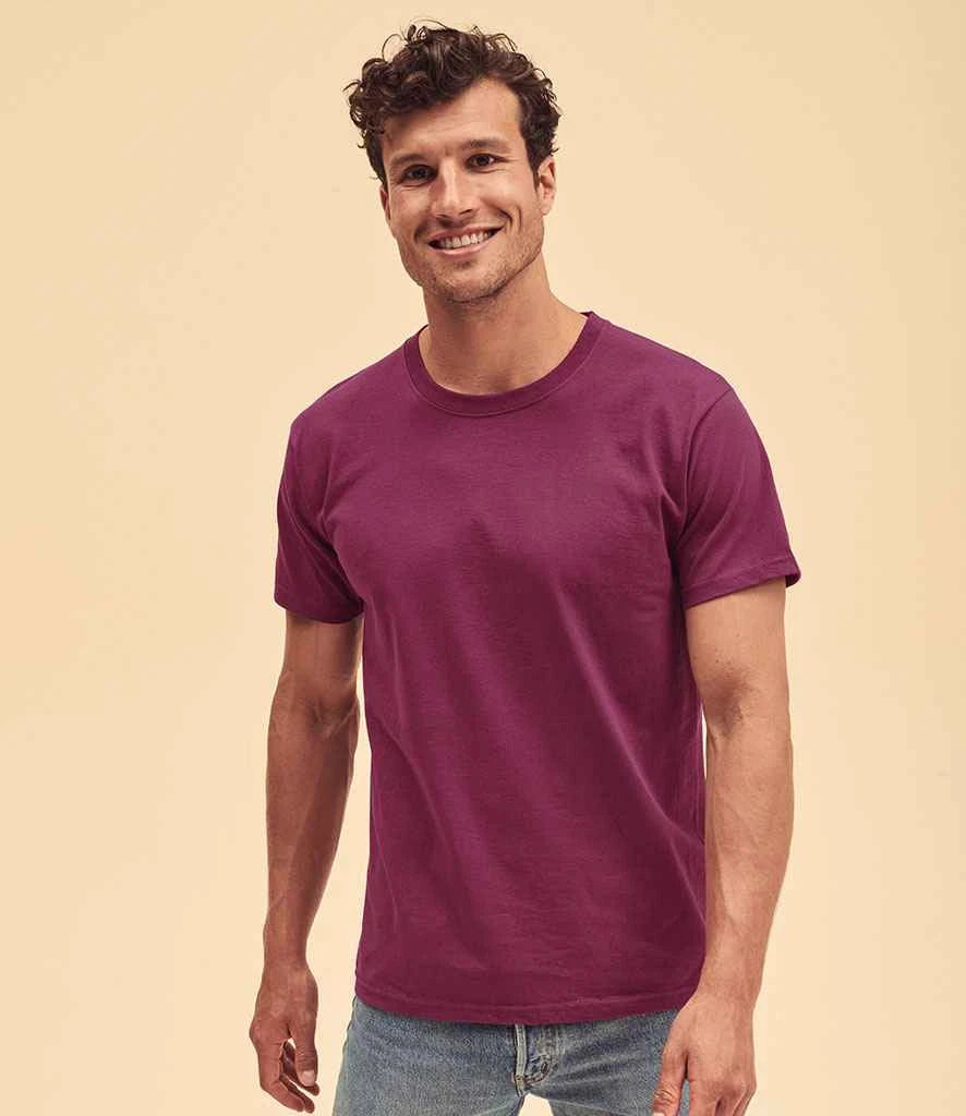 Fruit Of The Loom Plain Cotton Valueweight Tee T-shirt S-m-l-xl-xxl