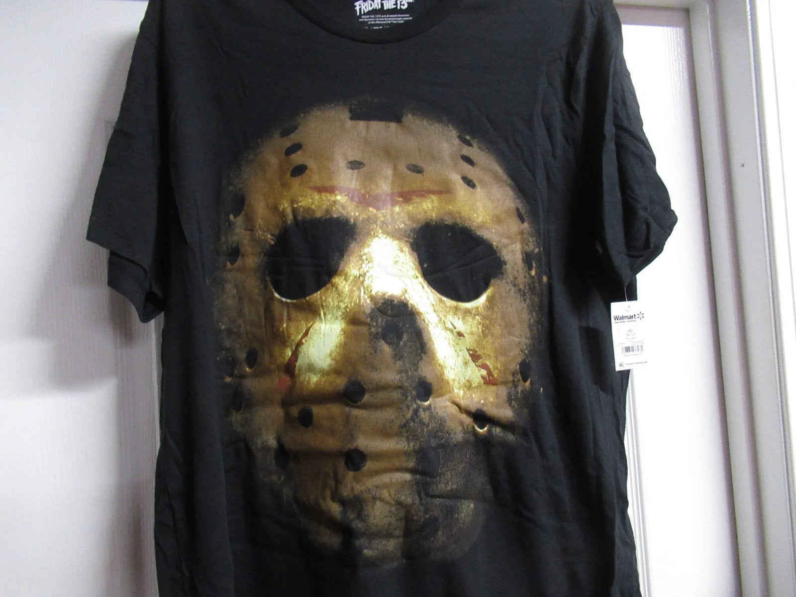 Friday The 13th Tee Shirt Sz Xl Jason Mask New Halloween Scary Movie Free Us Shi