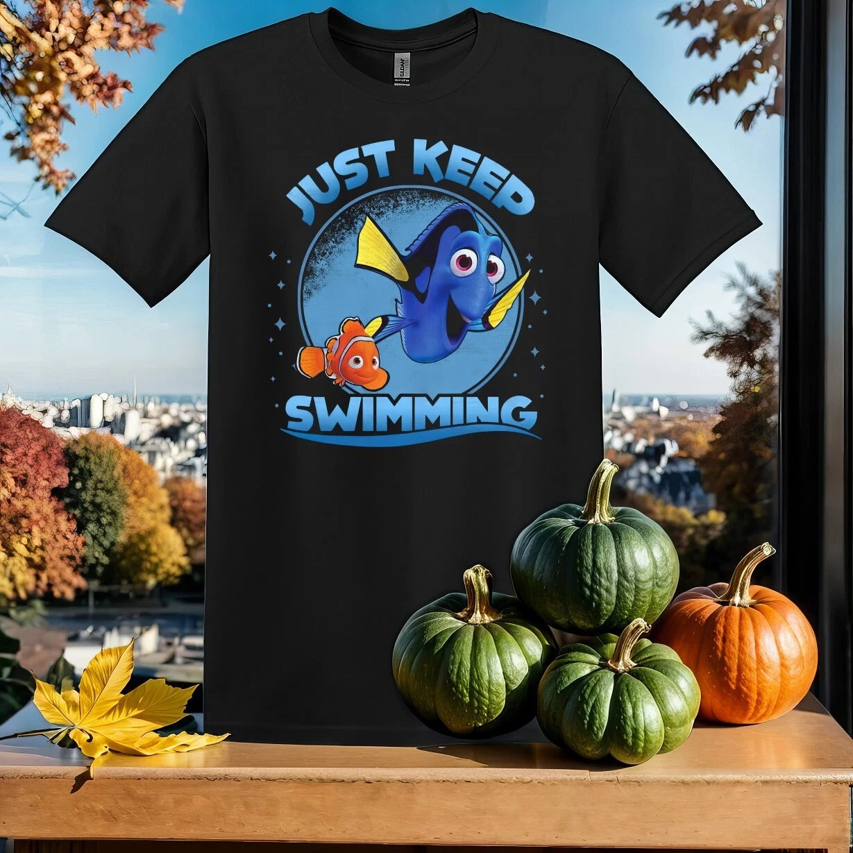 Disney Pixar Finding Nemo Just T-shirt T Shirt Men Women Unisex Tshirt Sy299