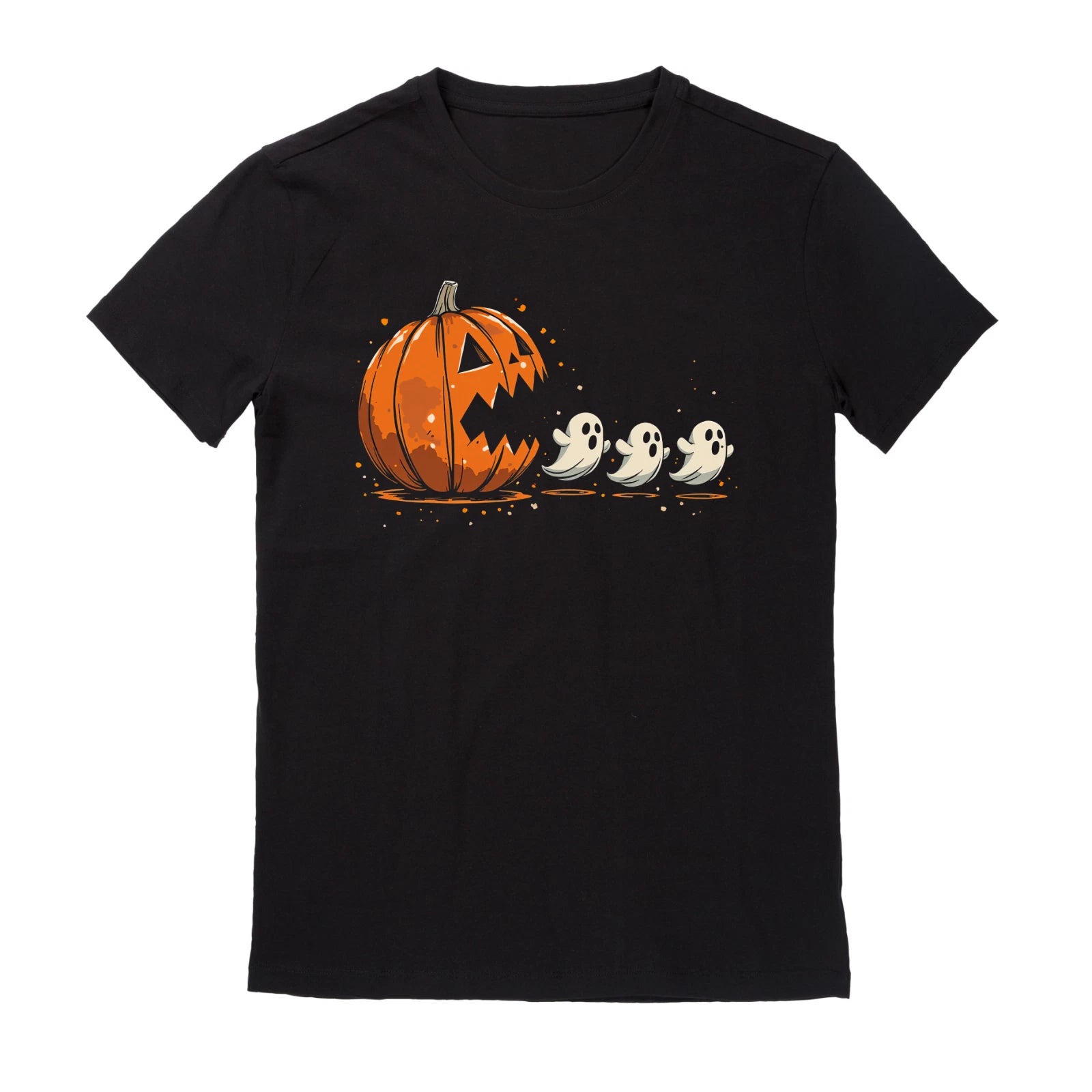 Halloween Ghost Boo T-shirt Funny Fall Pumpkin Tee Spooky Graphic Shirt S-5xl