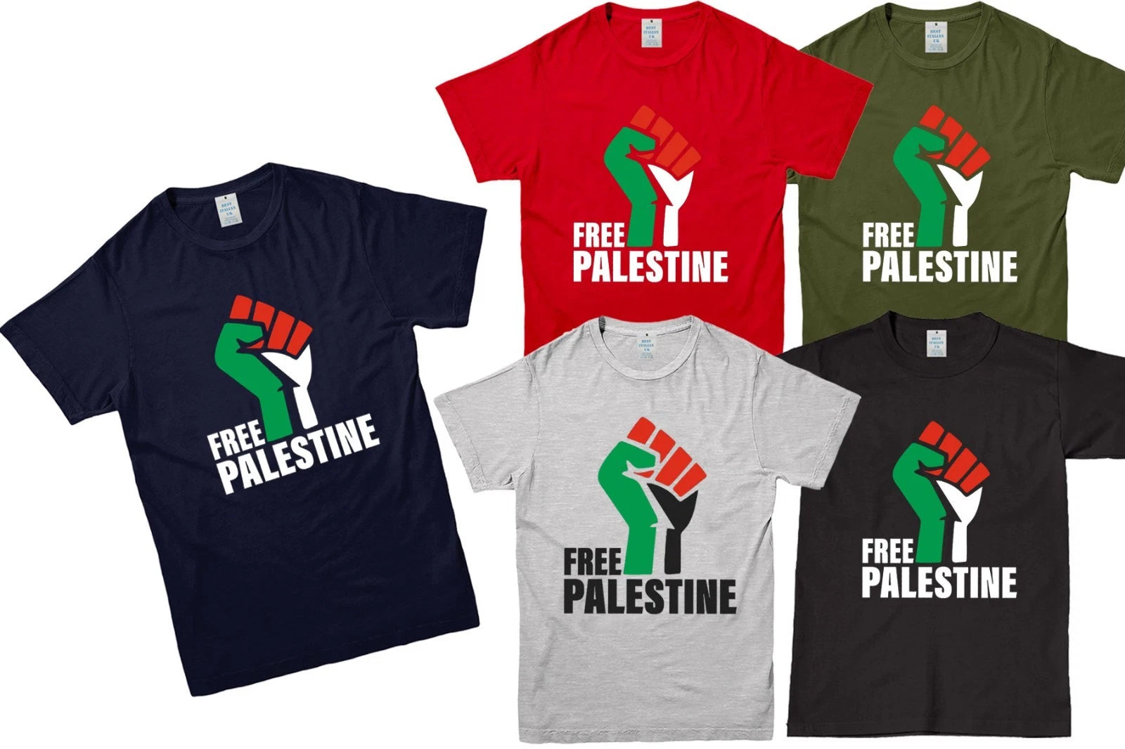 Free Palestine T Shirt Gaza Freedom Peace Protest End Israeli Occupation Israeli