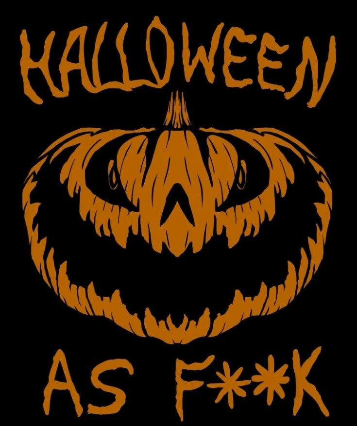 Halloween Af Short Sleeve 2 Xl