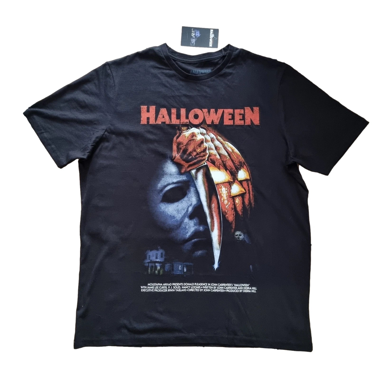 Halloween, John Carpenter, Men's L &amp; Xl Film Poster T Shirt, Michael Myers