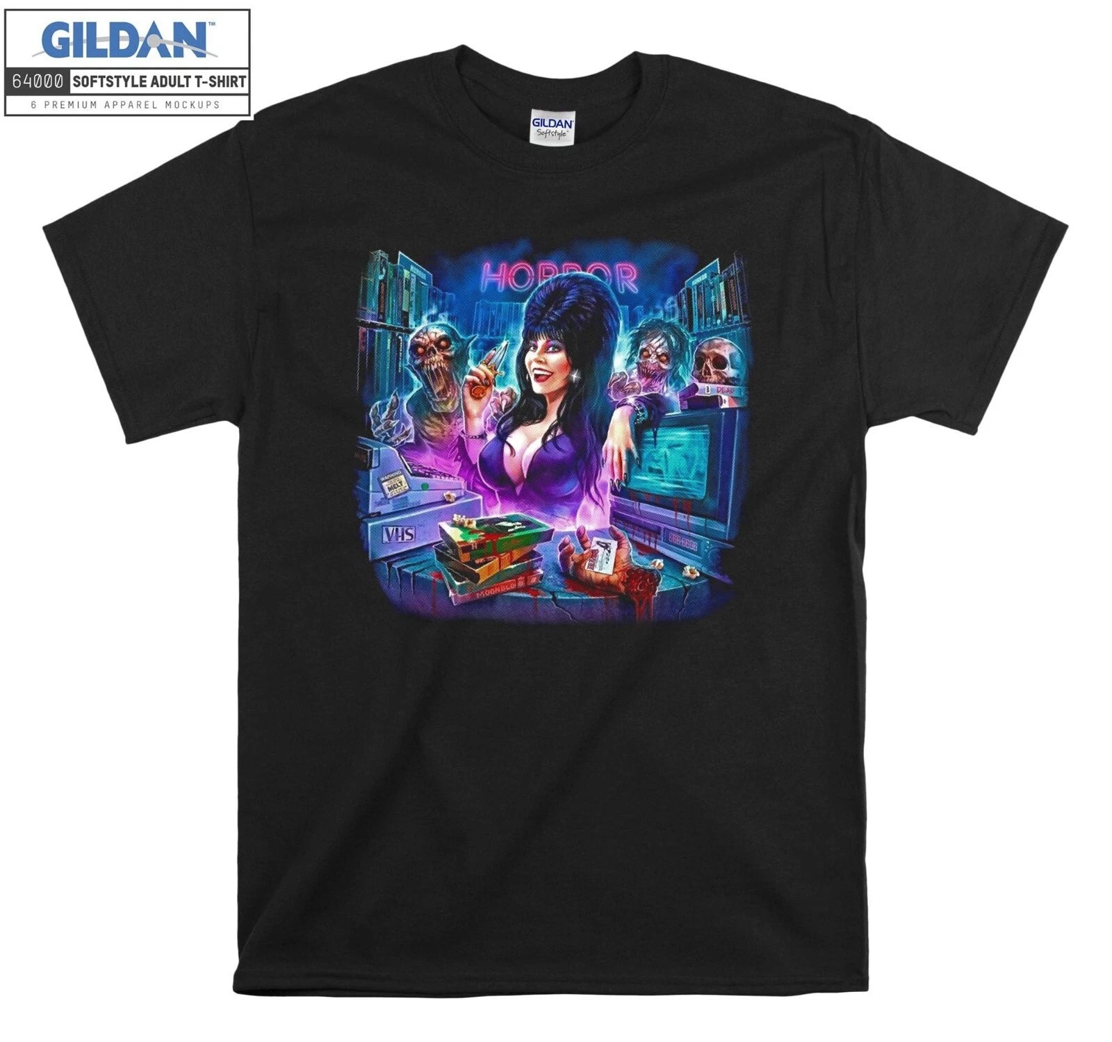 Elvira: Mistress Of The Dark T-shirt Gift Hoodie Tshirt Men Women Unisex E399