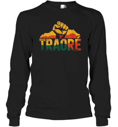 Burkina Faso Ibrahim Traor Thomas Sankara Long Sleeve T Shirt