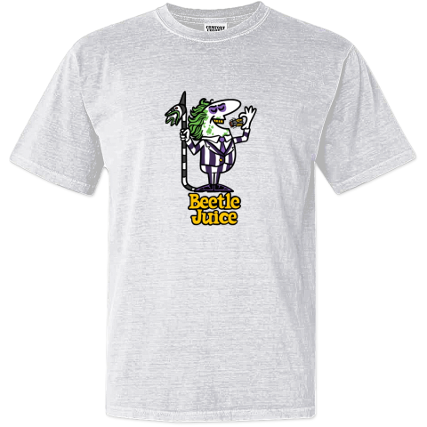 Beetlejuice Pizza Dyed Heavyweight T Shirt