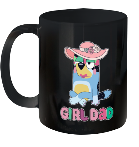 Bandit Girl Dad Shirt Bluey Ceramic Mug 11Oz