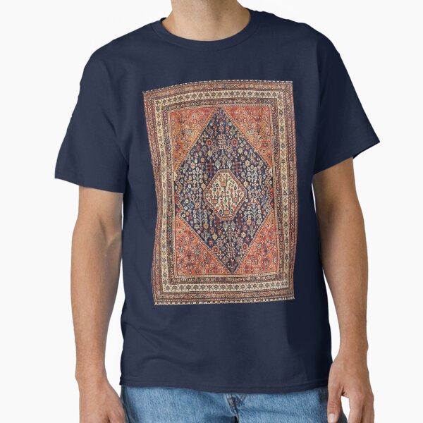 Antique Abadeh Persian Carpet Print Classic T-Shirt for Sale by bragova