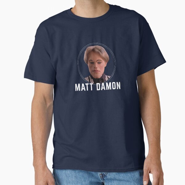 Matt Damon Classic T-Shirt for Sale by Primotees