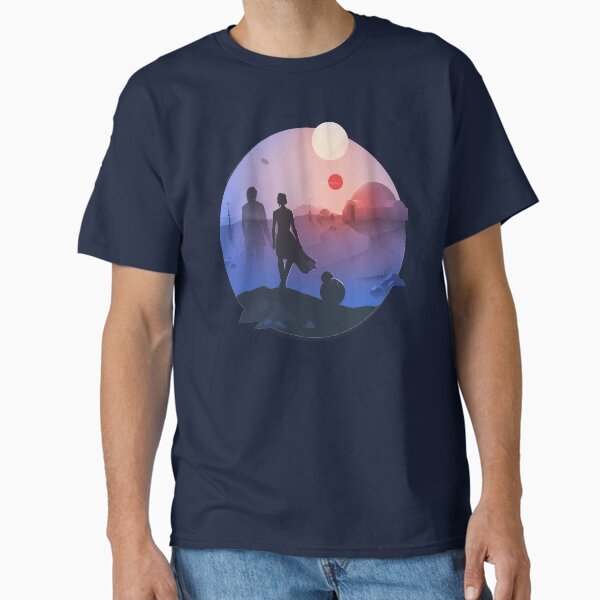 SW Tatooine Идгу Sunset Classic T-Shirt for Sale by anniko-story