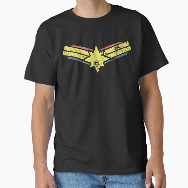 Gold, Red and Blue Star - Grunge - Distressed Classic T-Shirt for Sale by tiberius1023