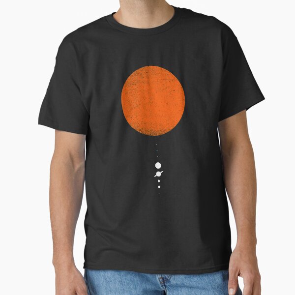 Minimal Solar System Classic T-Shirt for Sale by geekchic