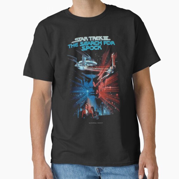 Star Trek III: The Search For Spock Vintage Movie Poster Classic T-Shirt for Sale by FifthSun