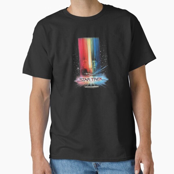 Star Trek Motion Picture Rainbow Collage Movie Poster Classic T-Shirt for Sale by FifthSun