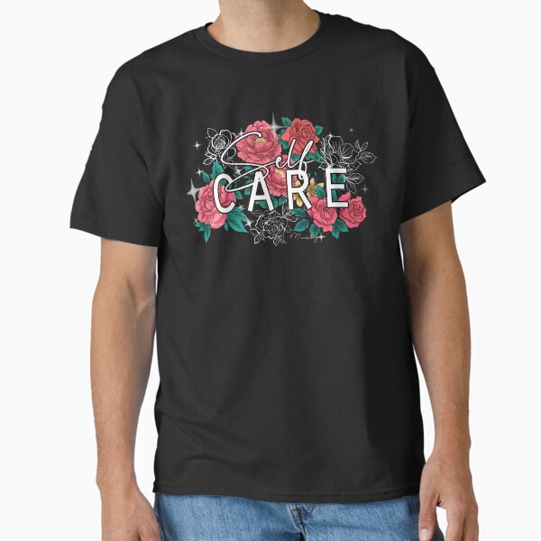 "self care- day" Classic T-Shirt for Sale by Mari-Firefly