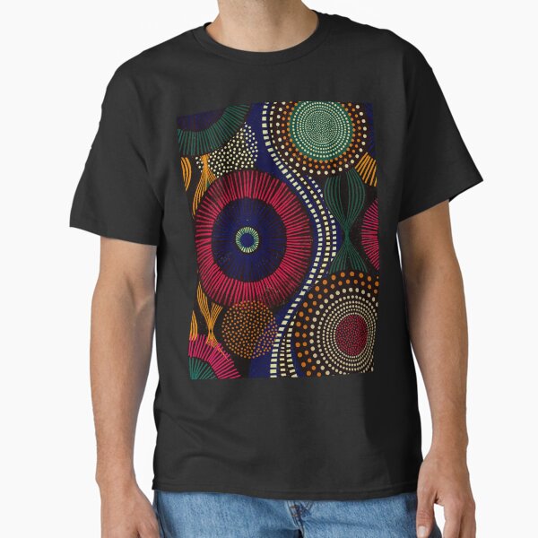 African Tribal Pattern In Colorful Tone Classic T-Shirt for Sale by SidhuKeet1