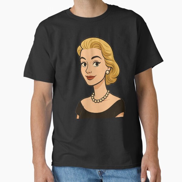 Silver Screen Legends: Grace Kelly Classic T-Shirt for Sale by halibutgoatramb