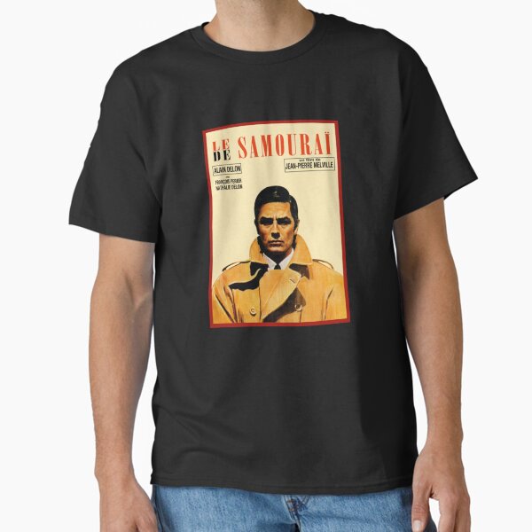 Film movie actor from France French new wave le movie samourai Classic T-Shirt for Sale by Dinaleroy