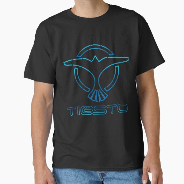 Dj Tiesto Best Selling Broken Stripes Logo Blue. Classic T-Shirt for Sale by MarkMcgill88