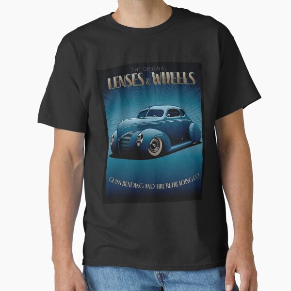 1949 1950 Mercury Custom Chopped and Dropped Classic T-Shirt for Sale by lensesandwheels
