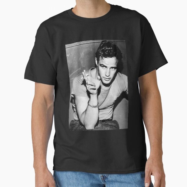 Marlon Brando Vintage Old Hollywood Movie Star Retro Classic T-Shirt for Sale by CarenHarrellTee