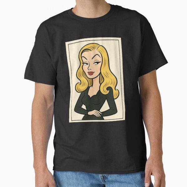 Silver Screen Legends: Veronica Lake Classic T-Shirt for Sale by halibutgoatramb