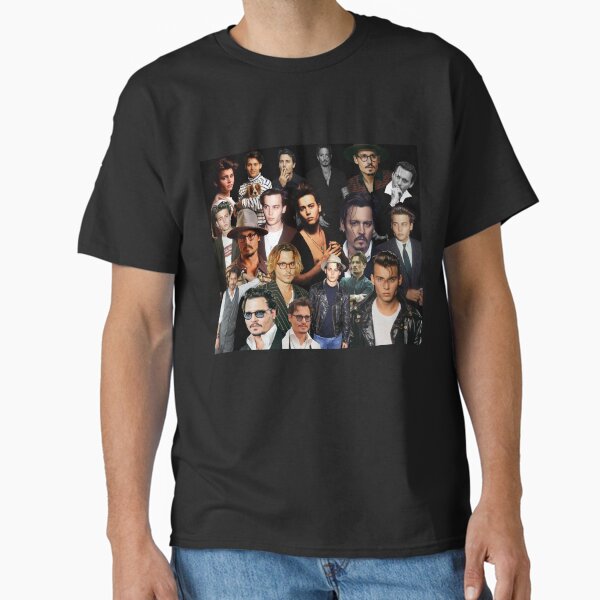 Johnny Depp Sexy Collage  Classic T-Shirt for Sale by FranChambers