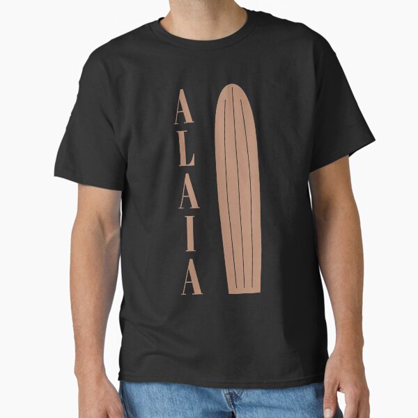 Alaia, Minimalist Surfboard Illustration Classic T-Shirt for Sale by Thespot