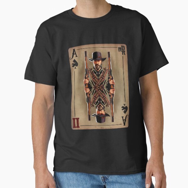Arthur Morgan RDR2 Card Classic T-Shirt for Sale by rdrmaniac